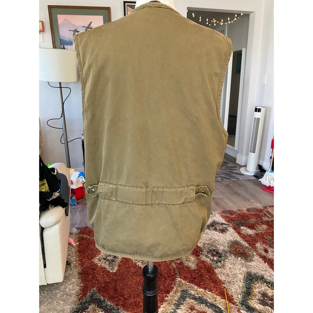 Vintage Banana Republic Civilian Reserve Safari Utility Vest Gorpcore Mens M - Picture 2 of 7